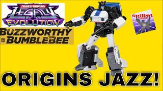 Transformers Buzzworthy Origins Jazz - GotBot True Review NUMBER 1070