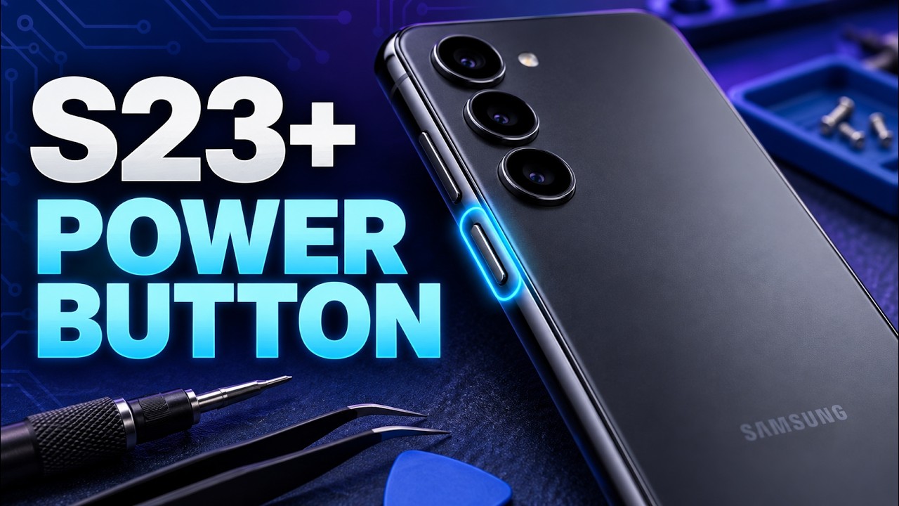 Samsung Galaxy S23+ Power Button Repair Sydney video thumbnail
