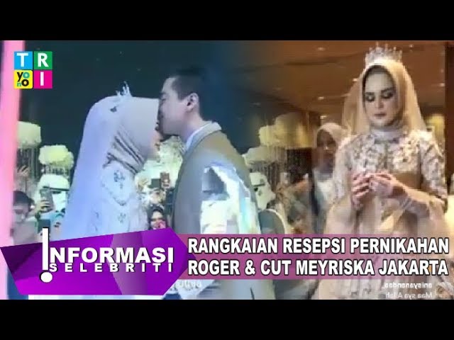 Syantik! Cut Meyriska & Roger Danuarta Bak Raja & Ratu Dari Negeri Dongeng - Resepsi Jakarta class=