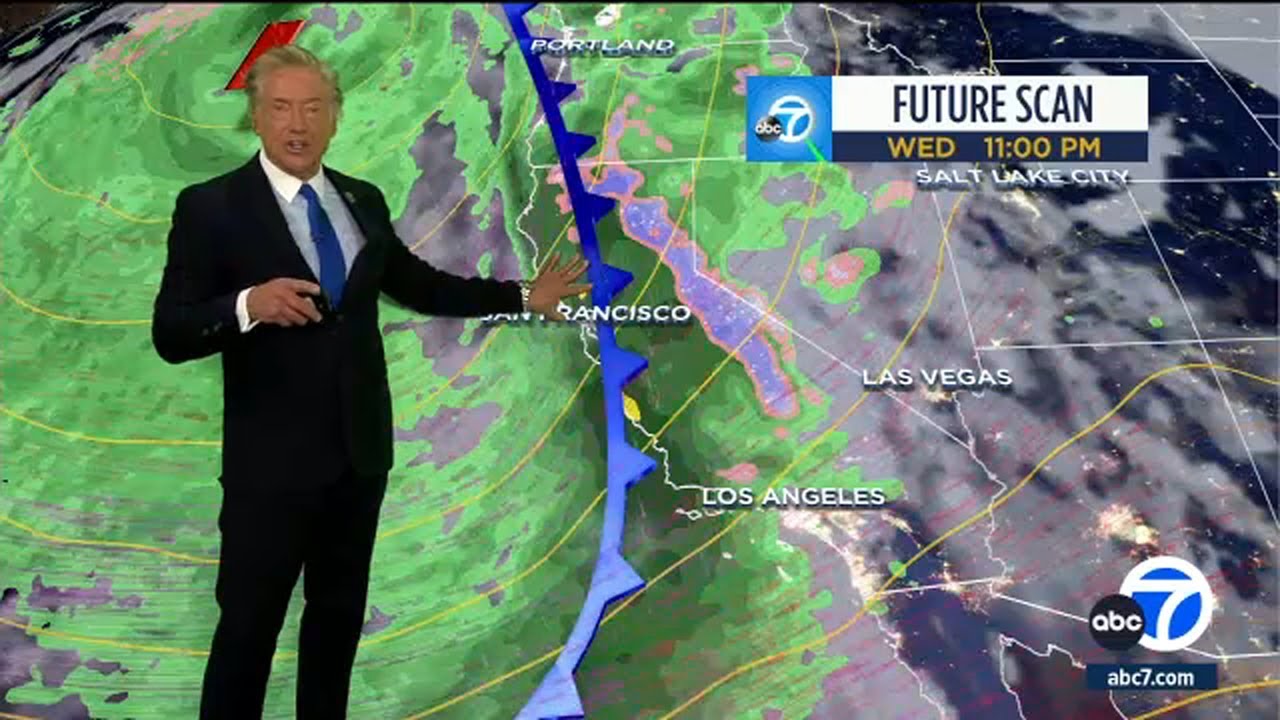 SoCal weather: Atmospheric river will bring heavy rain this week - YouTube