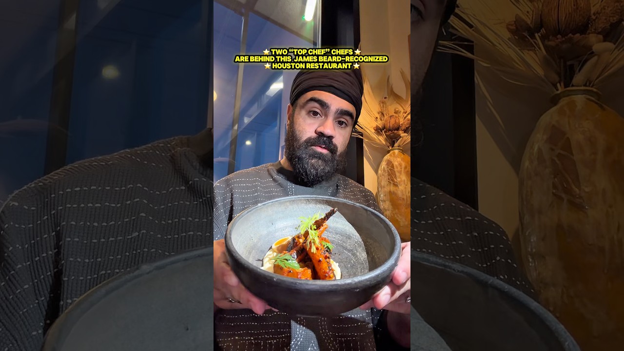За этим рестораном в Хьюстоне, удостоенным премии Джеймса Бирда, стоит финалист шоу Top Chef.