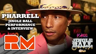 Pharrell at Z100s Jingle Ball (RMTV - Official HD) @realmagictv
