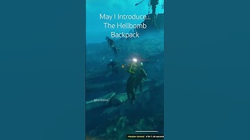 The Greatest Weapon In Helldivers 2 History: The Hellbomb Backpack #helldivers2