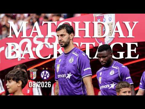 Matchday Backstage: SC Braga – Austria Wien 2:0 (08/2026) #faklive #uecl #violatv