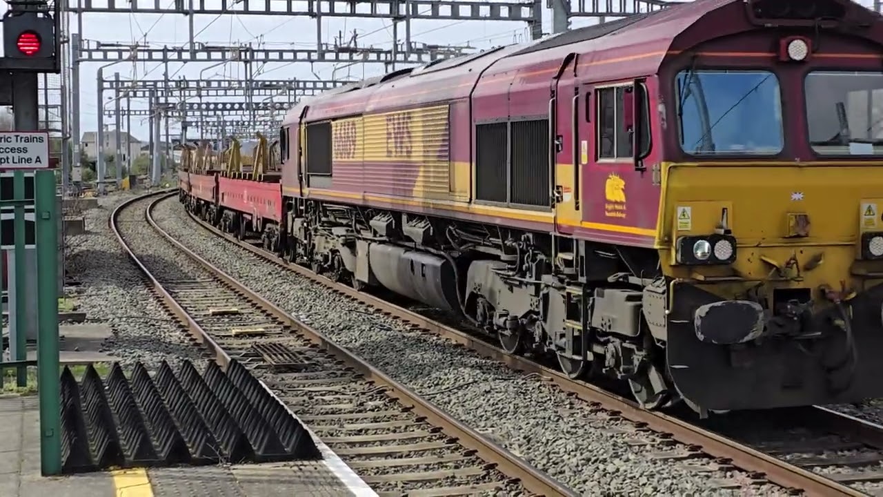 MARGAM TO NEWPORT DOCKS 66169 AT CARDIFF