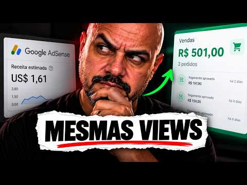 460 Views Made Me R$ 501 — But Only $1.61 Came From YouTube