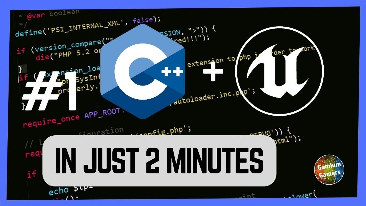 Learn Unreal Engine C++ In 2 Minutes | Part 1: Creating A C++ Class ...