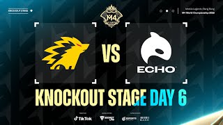 [EN] M4 Knockout Stage Day 6 - ONIC vs ECHO Game 1