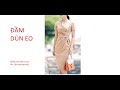 Hướng dẫn thiết kế đầm dún eo. How to make waist skirt.