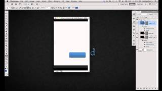 Designing a Primary Form Button in Photoshop
