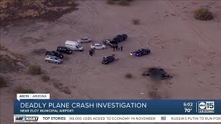 Pilot dead after small plane crash near Eloy on Friday