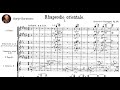Alexander Glazunov - Rhapsodie Orientale, Op. 29 (1889)