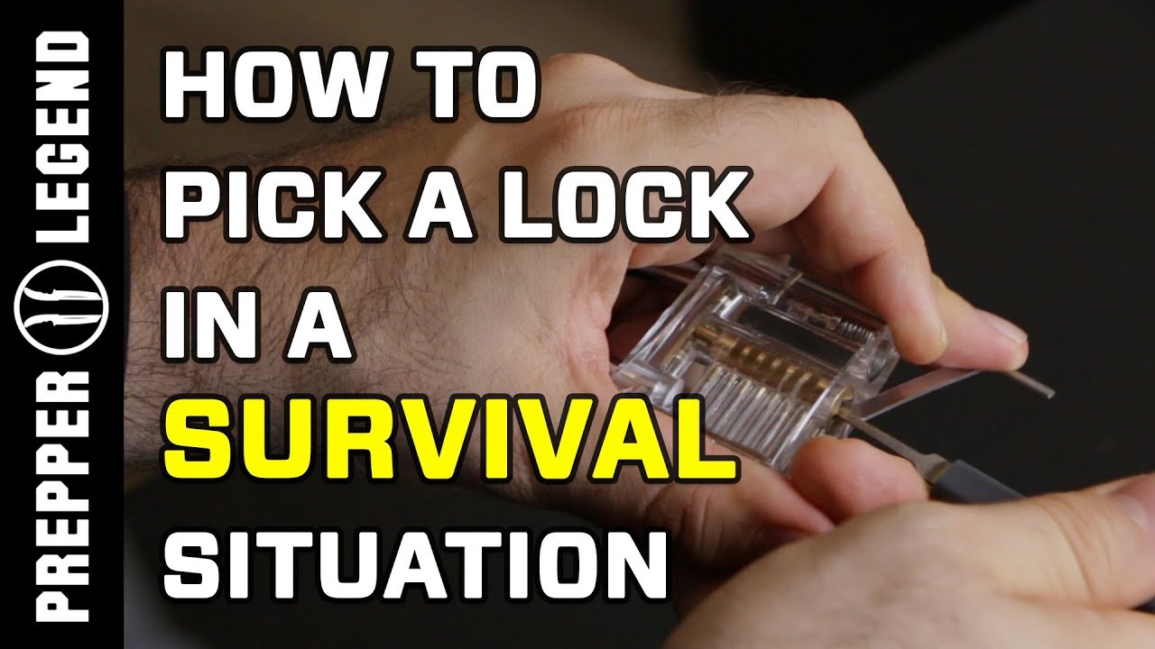 How to Pick a Lock in a Survival Situation - YouTube