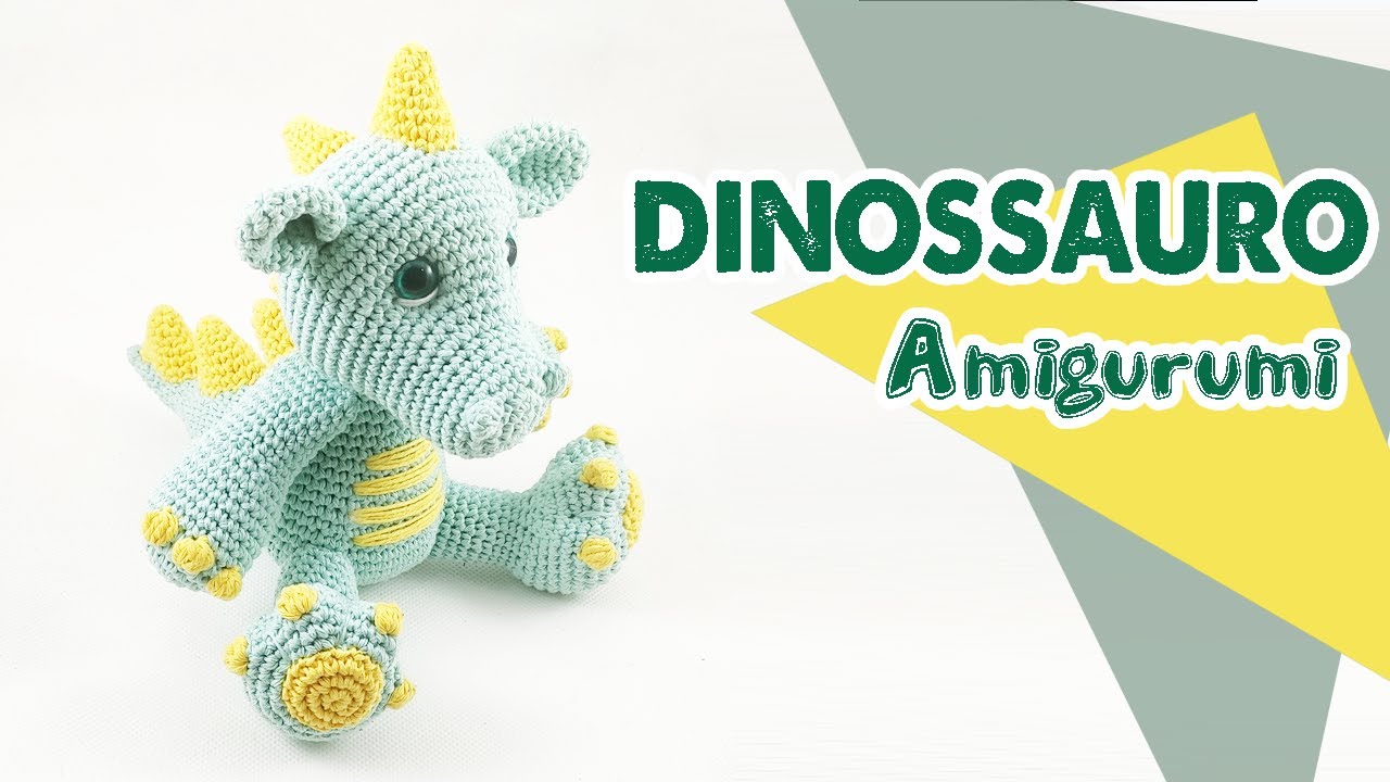 dinossauro amigurumi parte1
