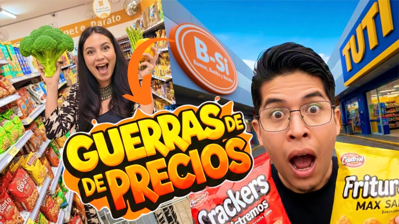 B-SI VS TUTI 🚨Fuimos a los dos SUPERMERCADOS de descuento más fuertes del momento