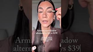 Armani liquid eyeshadow alternative $8 vs $39