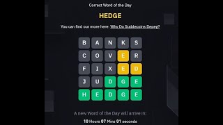Play Win Earn Binance Reward Wodl Game By Excel Trick Word Of The Day Wotd Today Answer 23 Nov 2024