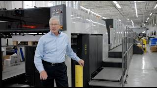 Komori Lithrone GX40RP advance: Two-Sided Printing in One Pass