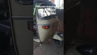 Bajaj three wheel front accident repeairing, painting completed 👌 😎