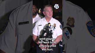 Police Commissioner speaks after shooting at Baltimore playground