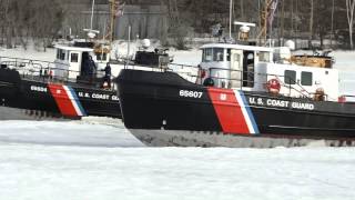 Penobscot River icebreaking disco 2015