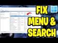 How To Fix Start Menu &amp; Search Not Working In Windows 11