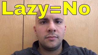 How To Not Be Lazy In 3 SIMPLE Steps