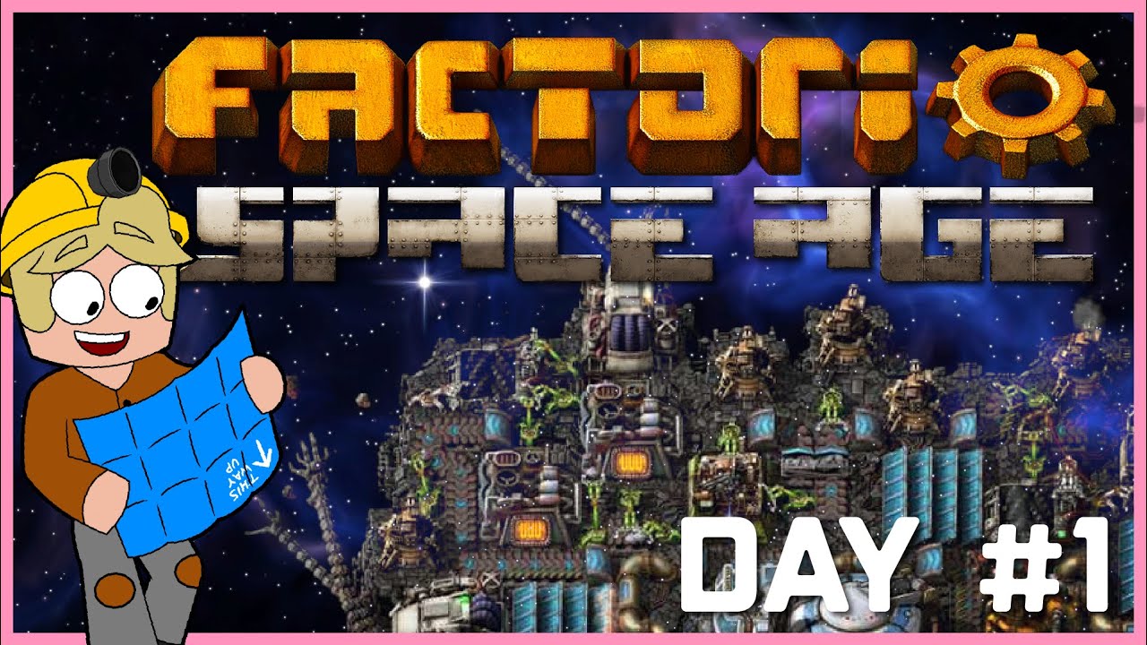🔴 Factorio Space Age - Early Access Playthrough! #1 - YouTube