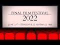 CNA Digital Filmmaking Final Film Festival 2022