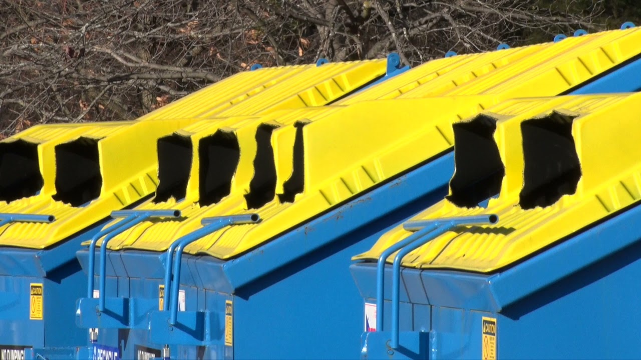 PSA SelfService Recycling Dumpsters YouTube
