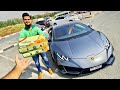 Pakistani Mangoes delivered in Lamborghini!