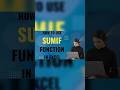 HOW TO USE SUMIF FUNCTION IN EXCEL #yt #shorts #excel #formula #accounting #finance #sumif