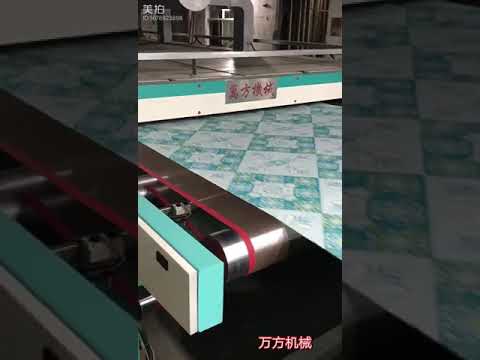 Rotary Screen Printing Machine With Magnetic Rod Scraper