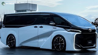 Совершенно новая Toyota Hiace 2025 года — лучший микроавтобус класса люкс!