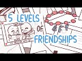 5 Levels Of Friendships