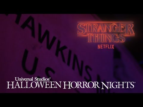 First Look at Stranger Things at Halloween Horror Nights 2018