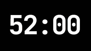52-minute countdown timer