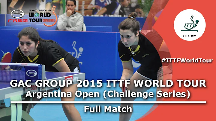 Argentina Open 2015 GONZALEZ Paulina/MOLERO Candel...