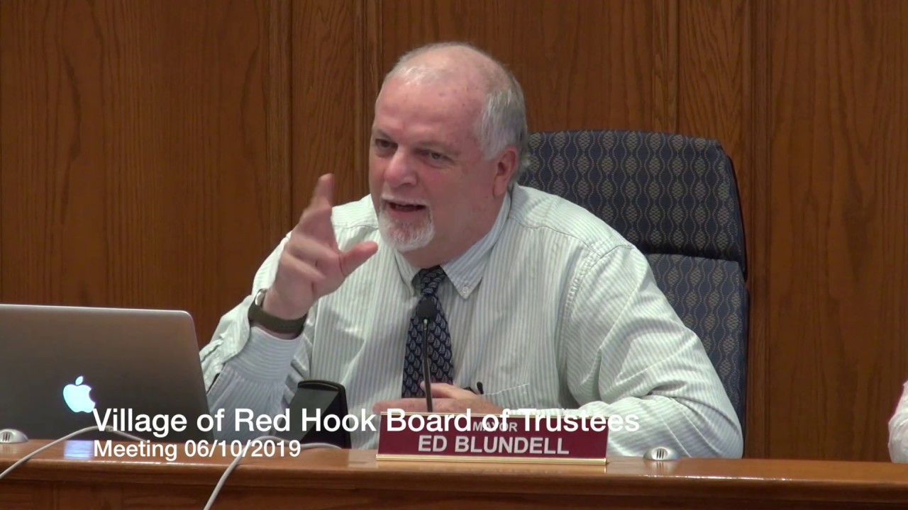 Village of Red Hook Board of Trustees Meeting 06/10/2019 - YouTube