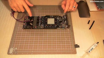 Skinnee Labs - Aqua Computer aquagrafx 480 Installation