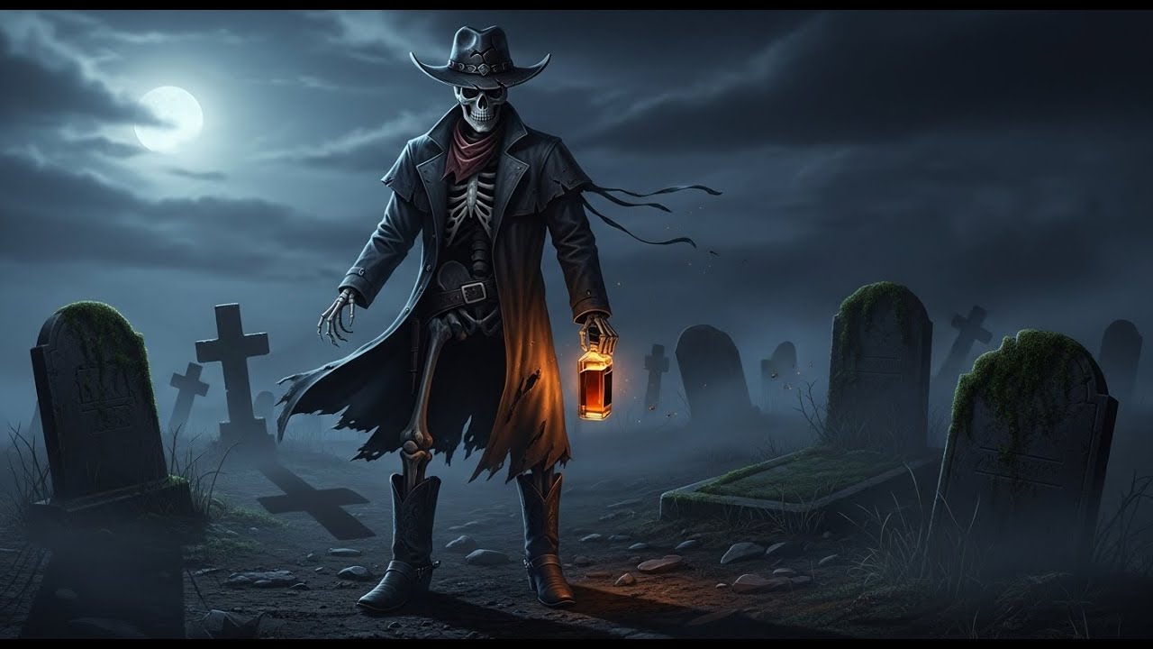 Dark Frontier Whiskey – Lone Skull Outlaw Vibes 4K