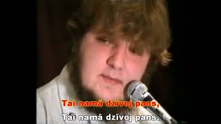 Iekš meža bij' viens nams. Aldis Drēģeris & Poļu Nams. KARAOKE (pluss).