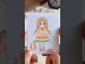 [series] Girl Fashion Mini Sticker Book | Cute Sticker | Fashion Sticker | Dress Up Sticker