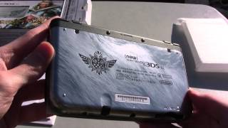 Monster Hunter 4G New 3DS LL XL Unboxing - 4 Ultimate
