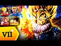(Dragon Ball Legends) BROKEN QUAD ZENKAI 7 BUFFS! 14 Star Yardrat SSJ Goku Showcase!