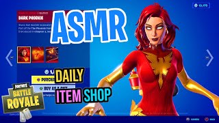ASMR Fortnite NEW Dark Phoenix Skin! Daily Item Shop 🎮🎧 Relaxing Whispering 😴💤 screenshot 4