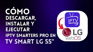 Cómo descargar, instalar y ejecutar IPTV Smarters Pro en TV SMART LG? #install #iptv #lg #fypシ゚viral screenshot 3