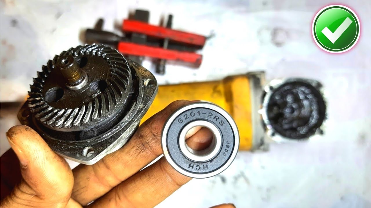 Angle grinder के gear का bearing कैसे बदले 🔥 How To Change The Head