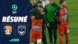 STADE LAVALLOIS MFC - FC GIRONDINS DE BORDEAUX (1 - 0) - Résumé - (Laval - GdB) / 2023-2024