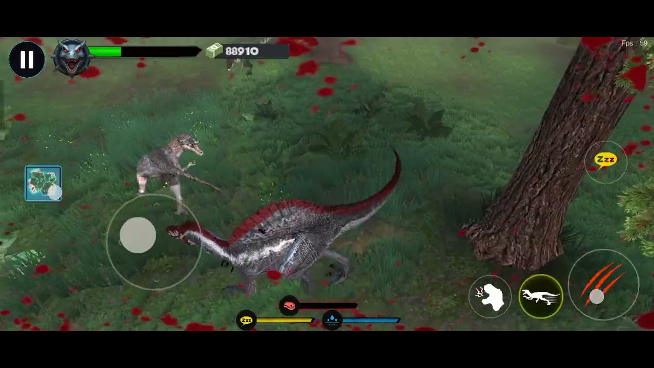 I became Spinosaurus to fight all the dinos